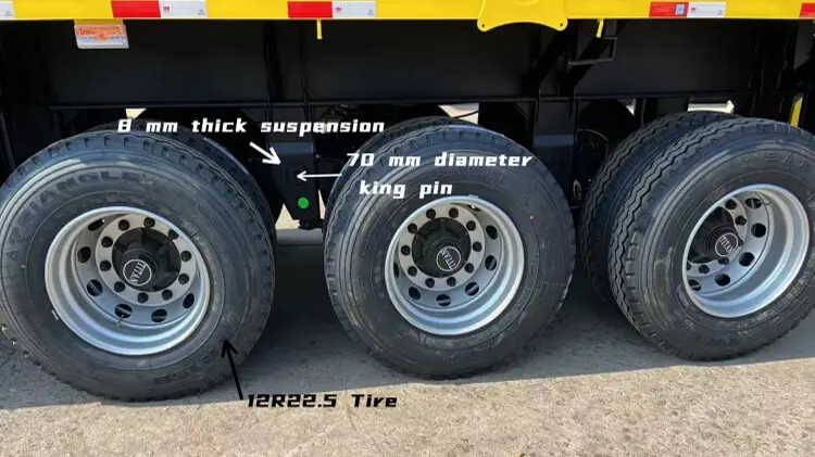 3 Axle Side Dump Trailer-3