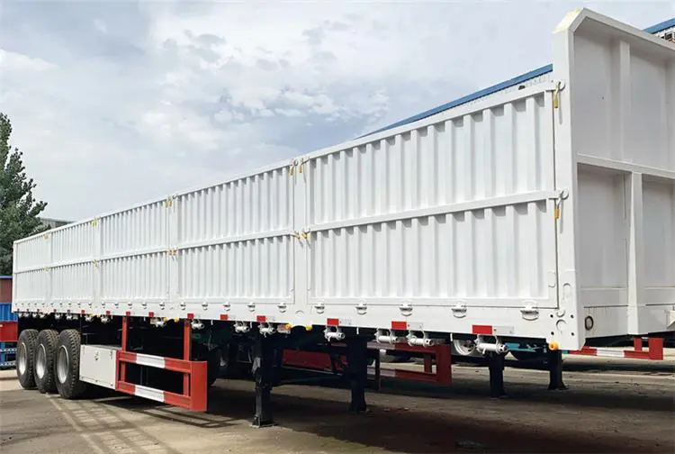 34 ton tri axle side tipper trailer-2