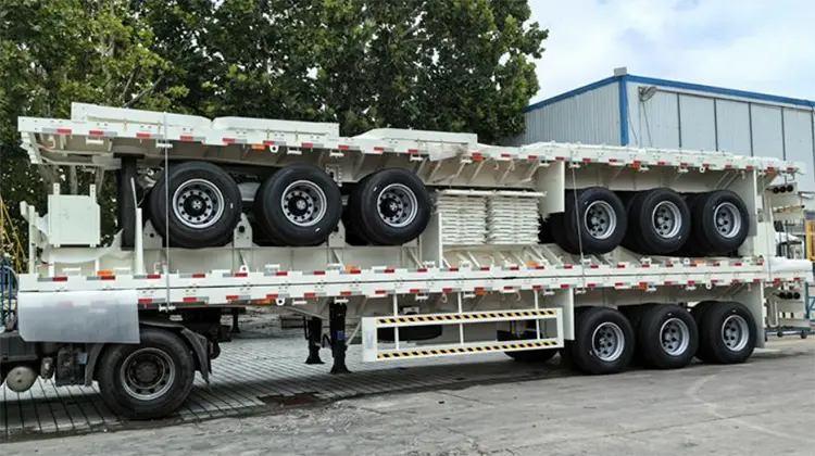 34 ton tri axle side tipper trailer-3