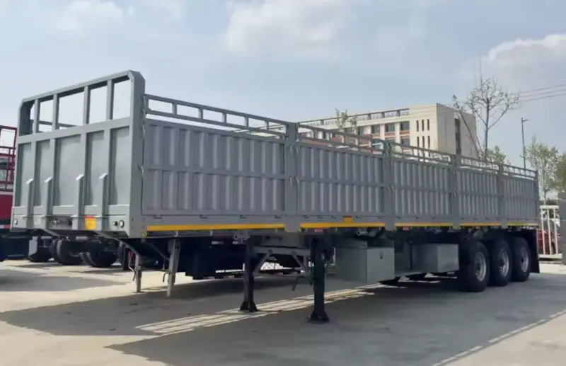 Drop Side Dump Trailer-1