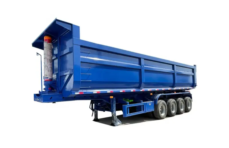 4 Axle Tipper Trailer Truck