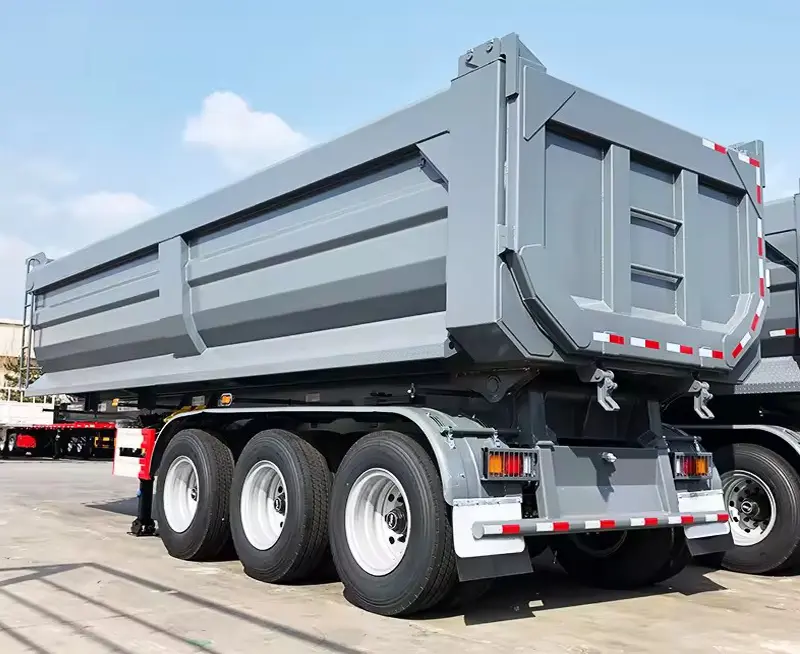 End Dump Semi Trailer