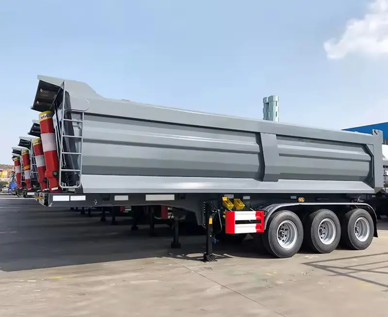 End Dump Semi Trailer