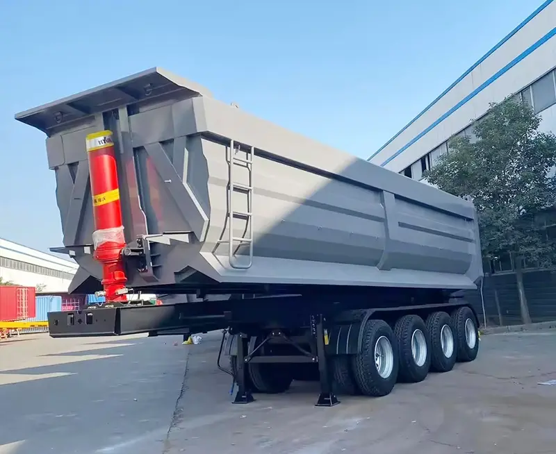 End Dump Semi Trailer