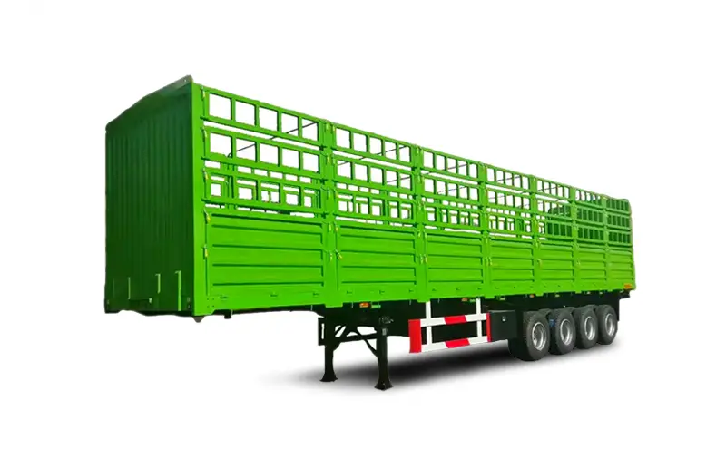 Animal Transport Fence Semi Trailer