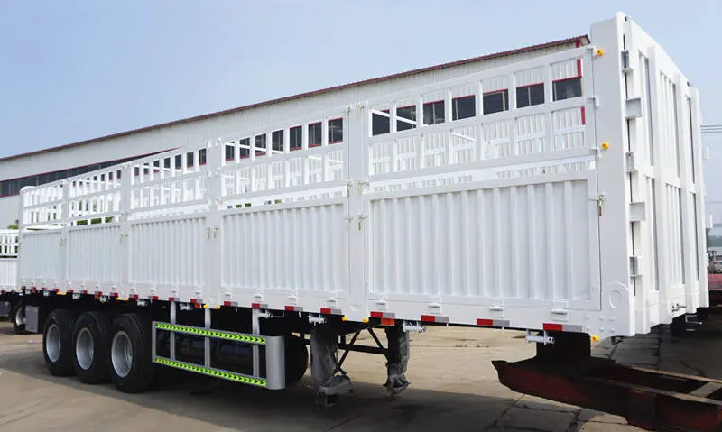 side wall fence semi trailer-1