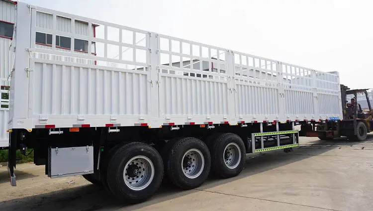 side wall fence semi trailer-2