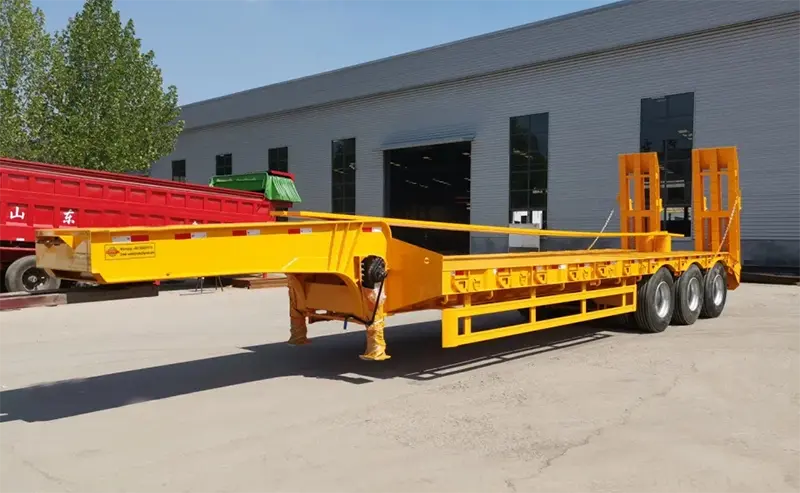 3 axle lowbed trailer-1