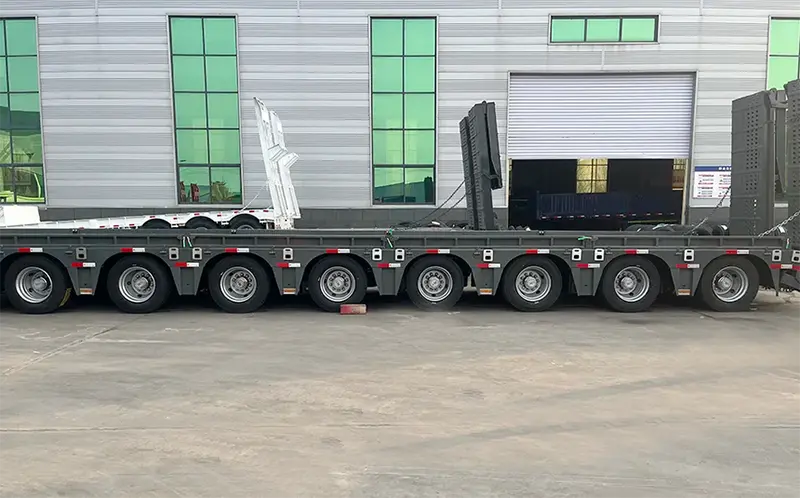 Extendable Hydraulic Gooseneck Trailer