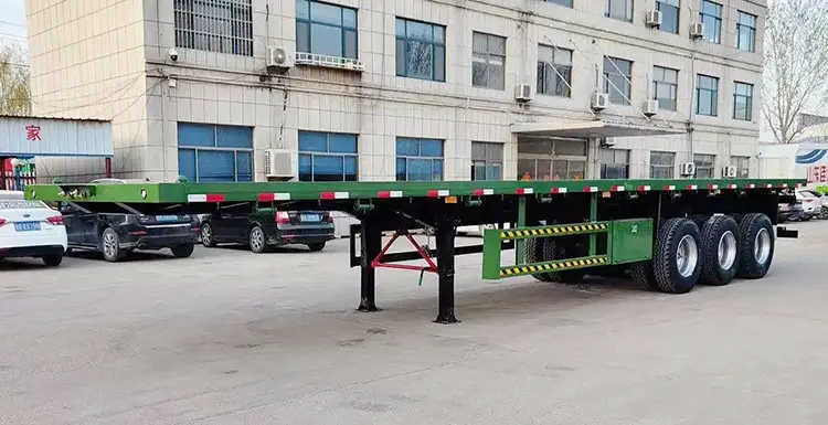 aluminum flatbed trailer-1