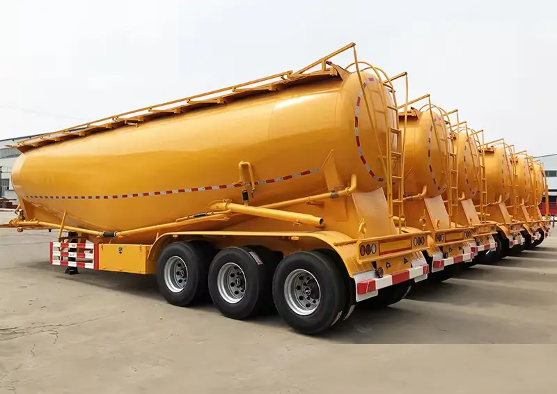 cement tanker semi trailer-1