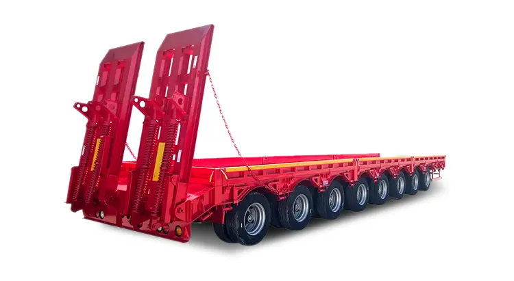 China Extendable Low Bed Trailer