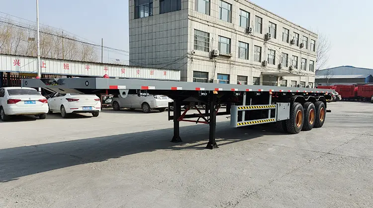 flatbed truck trailer-2