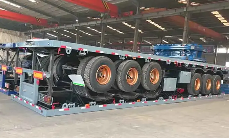 flatbed truck trailer-4