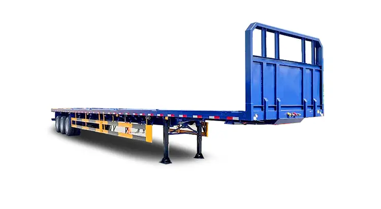 Semi Truck Flatbed Trailer